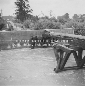 Album - Photograph, J.A. McDonald, Eltham-Greensborough Road, 18 Oct. 1956