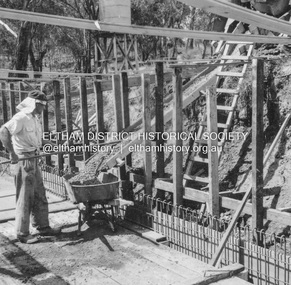 Album - Photograph, J.A. McDonald, Eltham-Yarra Glen Road, 26 Jan. 1956