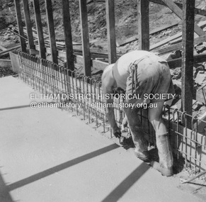 Album - Photograph, J.A. McDonald, Eltham-Yarra Glen Road, 26 Jan. 1956