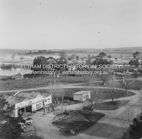 Album - Photograph, J.A. McDonald, Eltham-Yarra Glen Road, 3 Aug. 1956