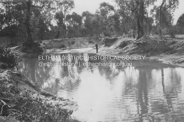 Album - Photograph, J.A. McDonald, General;  Lorimer Road, Wattle Glen, Feb. 1956