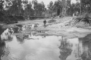 Album - Photograph, J.A. McDonald, General;  Lorimer Road, Wattle Glen, Feb. 1956