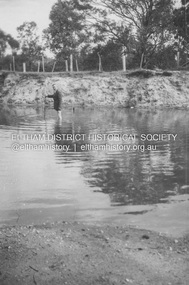 Album - Photograph, J.A. McDonald, General;  Lorimer Road, Wattle Glen, Feb. 1956