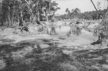 Album - Photograph, J.A. McDonald, General;  Lorimer Road, Wattle Glen, Feb. 1956