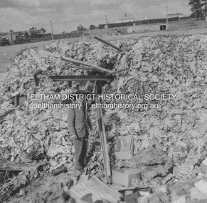 Album - Photograph, J.A. McDonald, General; Camberwell Tip, c. 1956