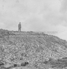 Album - Photograph, J.A. McDonald, General; Camberwell Tip, c. 1956