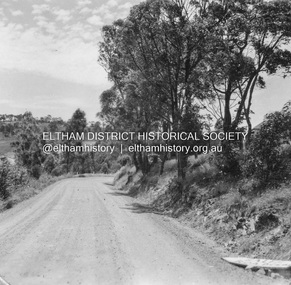 Album - Photograph, J.A. McDonald, Heidelberg-Kinglake Road, Jan. 1956