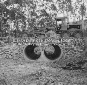 Album - Photograph, J.A. McDonald, Heidelberg-Kinglake Road, May 1957