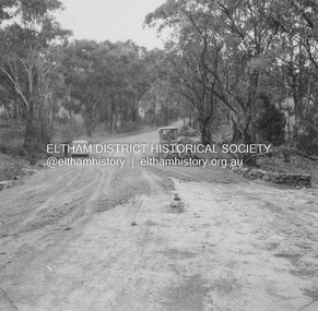 Album - Photograph, J.A. McDonald, Heidelberg-Kinglake Road, May 1957