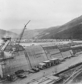 Album - Photograph, J.A. McDonald, Upper Yarra Dam, Oct. 1956