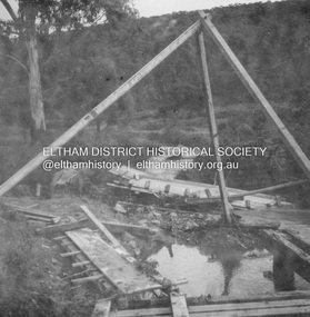 Album - Photograph, J.A. McDonald, Yarra Glen-Glenburn Road, Apr. 1956