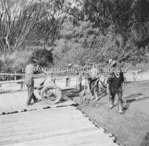 Album - Photograph, J.A. McDonald, Yarra Glen-Glenburn Road, June 1957