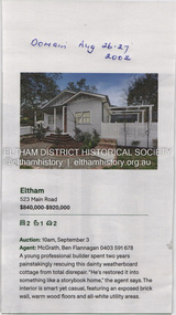 Document - Property Binder, 523 Main Road, Eltham
