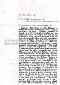 Document - Property Binder, 746 Main Road, Eltham