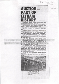 Document - Property Binder, 816 Main Road, Eltham