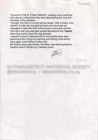Document - Property Binder, 836 Main Road, Eltham