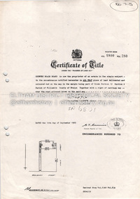 Document - Property Binder, 727 Main Road, Eltham