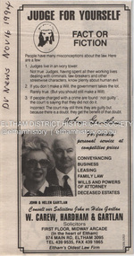 Document - Property Binder, 974 Main Road, Eltham