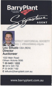 Document - Property Binder, 1022 Main Road, Eltham