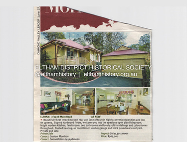 Document - Property Binder, 1228 Main Road, Eltham