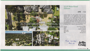 Document - Property Binder, 1248 Main Road, Eltham