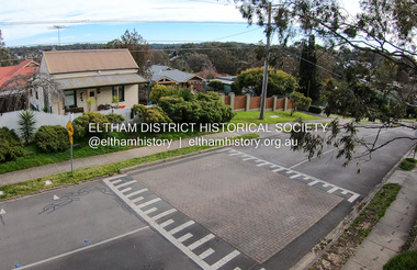 Photograph, Peter Pidgeon, 9 Bible Street, Eltham, 2 Aug. 2022