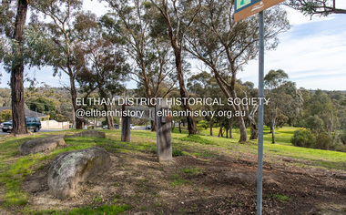 Photograph, Peter Pidgeon, Alistair Knox Park, Eltham, 2 Aug. 2022