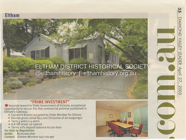 Document - Property Binder, 718 Main Road, Eltham