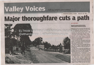 Document - Property Binder, 1045 Main Road, Eltham