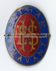 Photograph - Badge, HES: Eltham En Avant, c.1934