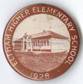 Photograph - Badge, Eltham Higher Elementary School 1928, 1928