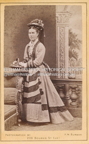 Photograph, A.W. Burman, Sarah Shillinglaw, c.1880