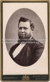 Photograph, Phillip Shillinglaw, c.1885