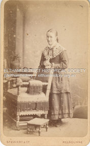 Photograph, Stewart & Co, Possibly Caroline Shillinglaw, c.1877