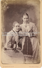 Photograph, Stewart & Co, Ann and Elizabeth Shillinglaw, c.1885