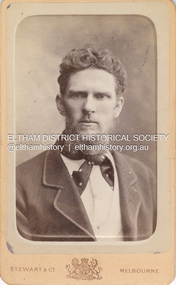 Photograph, Stewart & Co, Believed to be Samuel Shillinglaw, c.1885