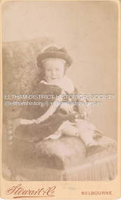 Photograph, Stewart & Co, Unidentified Shillinglaw Family Child, c.1888