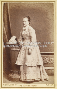 Photograph, W. Bear, Possibly Catherine Shillinglaw, c.1880