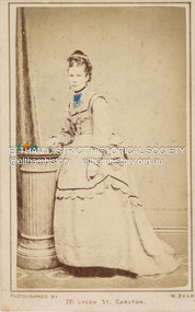 Photograph, W. Bear, Sarah Shillinglaw, c.1874