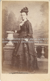 Photograph, William Hall, Possibly Sarah Shillinglaw, c.1875