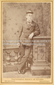 Photograph, The Photographic Society of Victoria, Thomas (Tom) Pearce, only surviving member of the crew of the Loch Ard, 1878