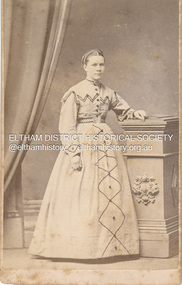 Photograph, Charles Nettleton, Believed to be Sarah Shillinglaw, c.1868