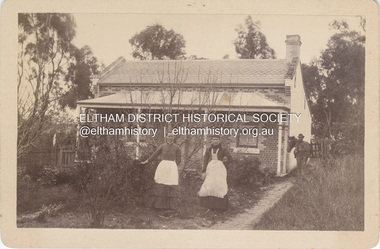 Photograph, William Hall, Possibly Caroline Fairlie Stewart (nee Kidd) on left and Unidentified Shillinglaw Family Female (sister?) on right, c.1885