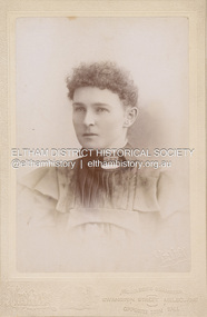 Photograph, Melba Studio, Caroline (Carrie) Shillinglaw, c.1898