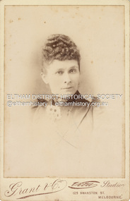 Photograph, Grant & Co, Unidentified Shillinglaw Family Female, c.1893