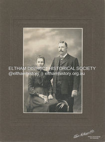 Photograph, Thomas Matthewson & Co, Elizabeth Docherty (nee Shillinglaw) and  John Docherty, c.1905