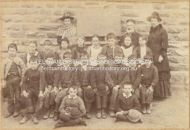 Photograph, D. Carrighan, The Lightning Photographers, 3rd and 4th Class, Eltham State School No. 209, 1888