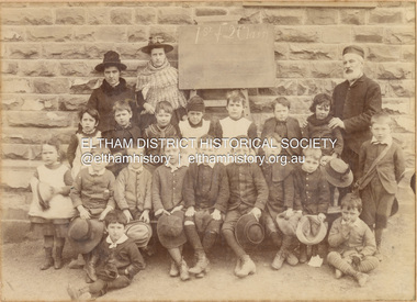 Photograph, D. Carrighan, The Lightning Photographers, 1st and 2nd Class, Eltham State School No. 209, 1888