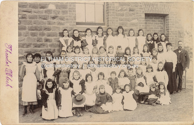 Photograph, Theodor Black, Girl Students, Eltham State School No. 209, c.1904