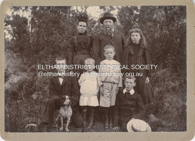 Photograph, Nicholes Photographers, Bird family, c.1905
